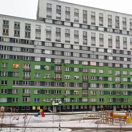 Апартаменты JACUZZI 55SmartTV Панорамный вид, Минск-центр города *